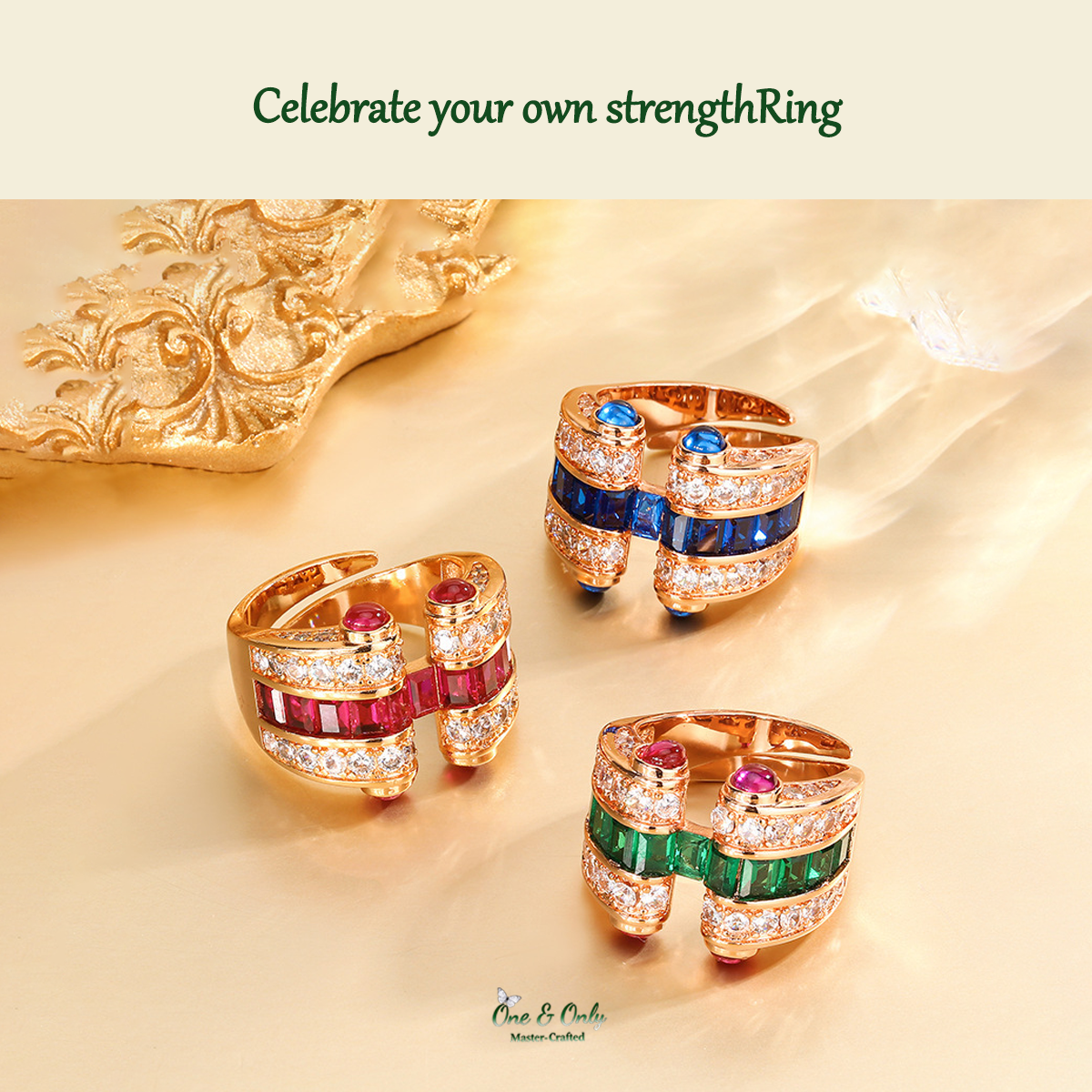 Celebrate your own strength，Wear Your Harmony ， The H-Collection Ring | More than a Ring A Modern Amulet