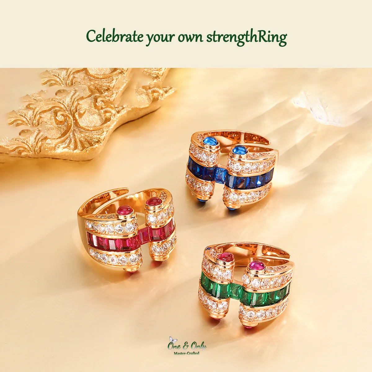 Celebrate your own strength，Wear Your Harmony ， The H-Collection Ring | More than a Ring A Modern Amulet