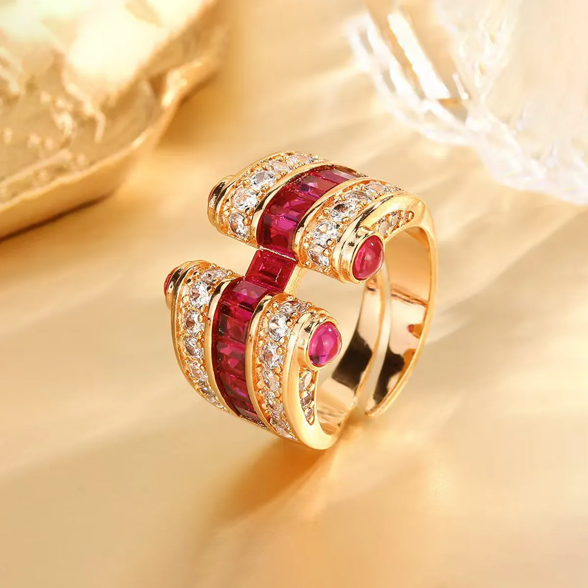 MB-Sterling S925 Silver + 5A cubic zirconia | Christmas Rotating Zirco