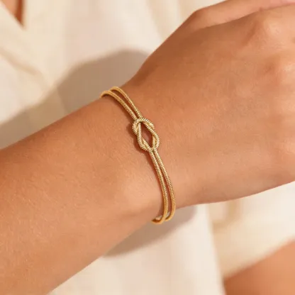 Claim your 2026: Your Journey  Renewed Knot Bracelet |  Tie Your Intention. Wear Your Resolve. 