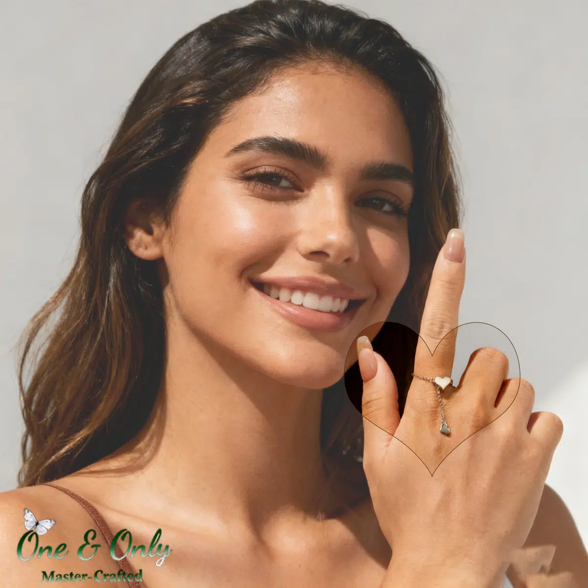 Sterling S925 Silve + 5A Cubic Zirconia | Cordelia’s Vow Ring​ | Nickel-Free Plating