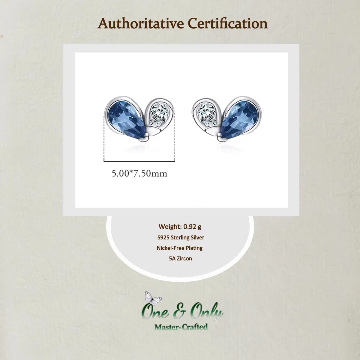 Sterling S925 Silve + 5A CZ | Dual Energy Blossom Earrings | Nickel-Free Plating