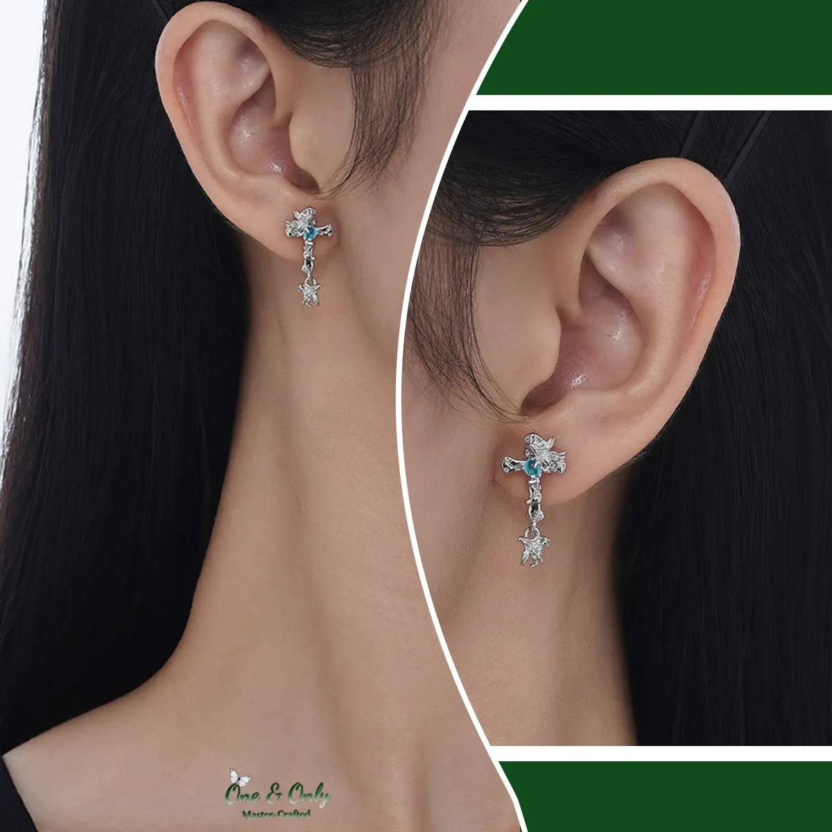 ​ A Gift to Myself: Wear Your Faith, Embrace Your Inner Power | Enchanted Forest Sterling Silver Jewelry Set 