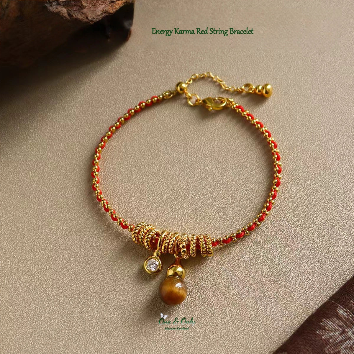 Energy Karma Black & Red String Bracelet Protection & Good Luck | Handwoven Holiday Jewelry for Christmas & New Year Meaningful Spiritual Gift | Negative Energy Block Bracelet