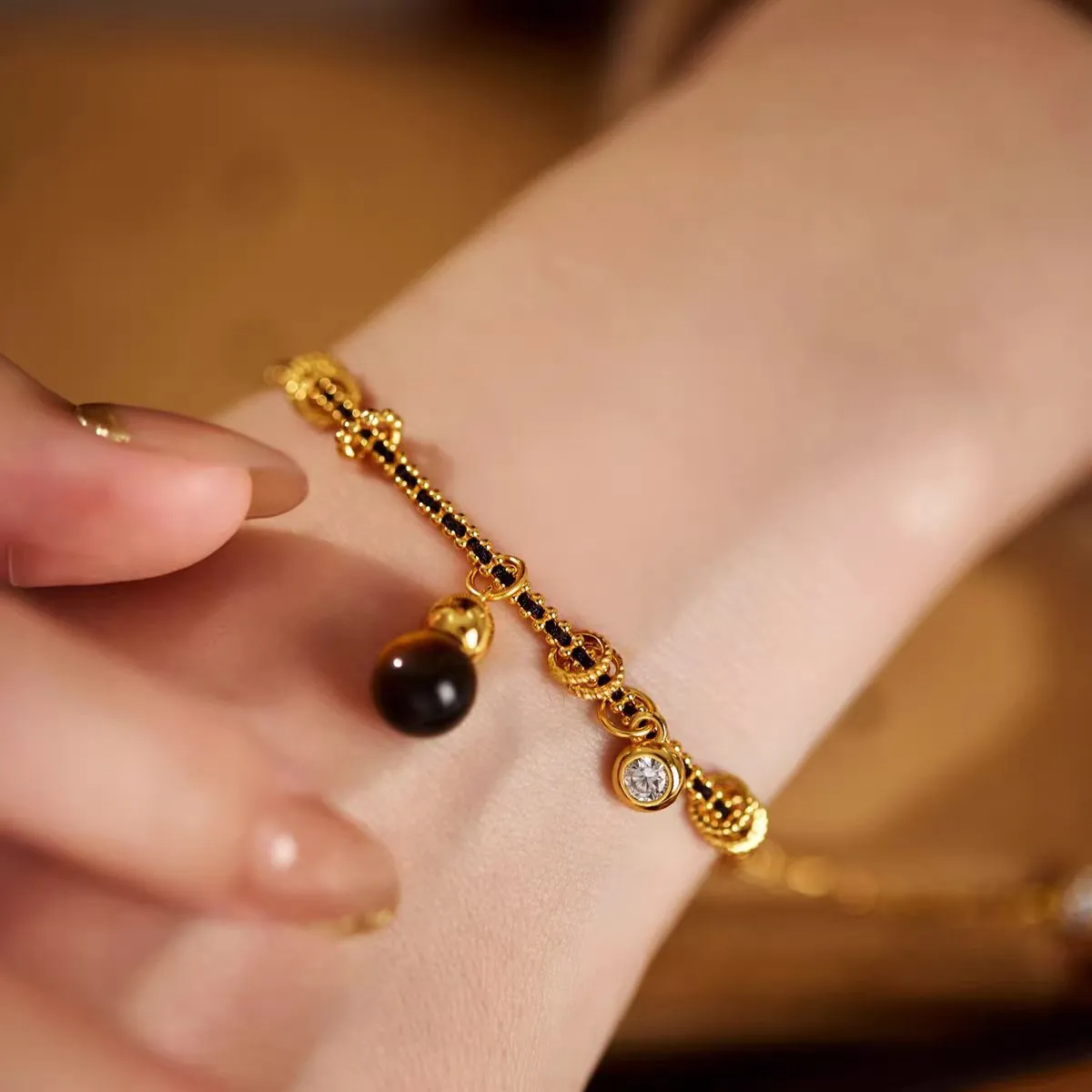 Energy Karma Black & Red String Bracelet Protection & Good Luck | Handwoven Holiday Jewelry for Christmas & New Year Meaningful Spiritual Gift | Negative Energy Block Bracelet