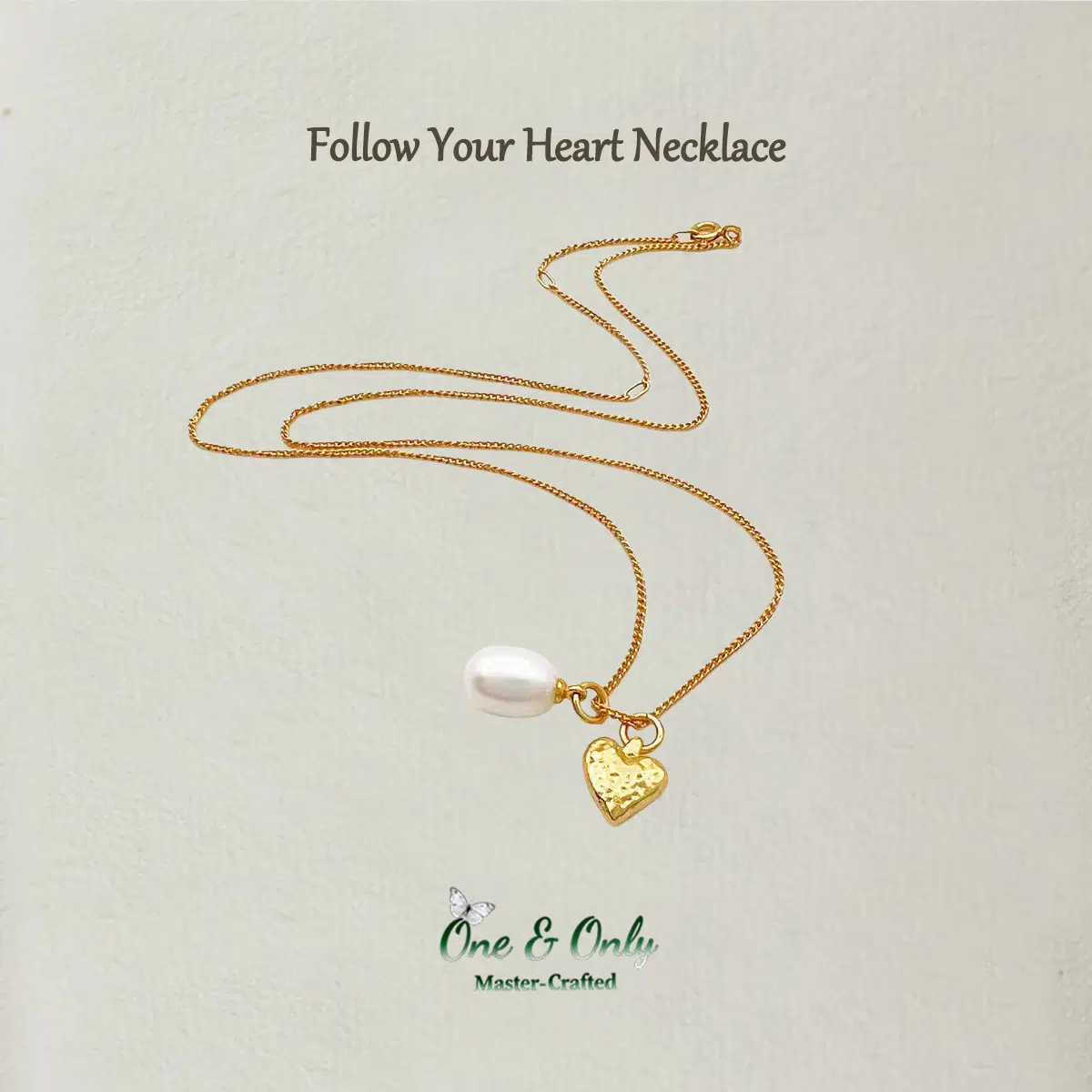 S925 Silver+ freshwater pearls | Follow Your Heart Necklace​ | Vintage Handcrafted  Pearl Jewelry | Detachable Charms for Endless Styling 