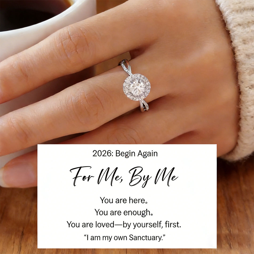 For Me, By Me Begin Again Brave Ring | My joy matters. My peace matters.