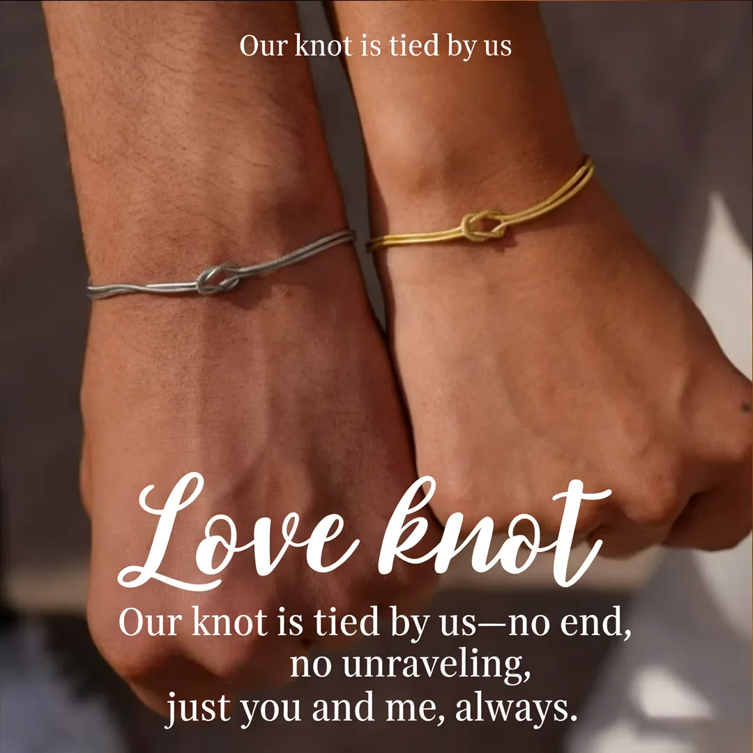 The Forever Loop Knot Bracelets | I Had You And You Had Me | Forever Linked❤️Forever Loved