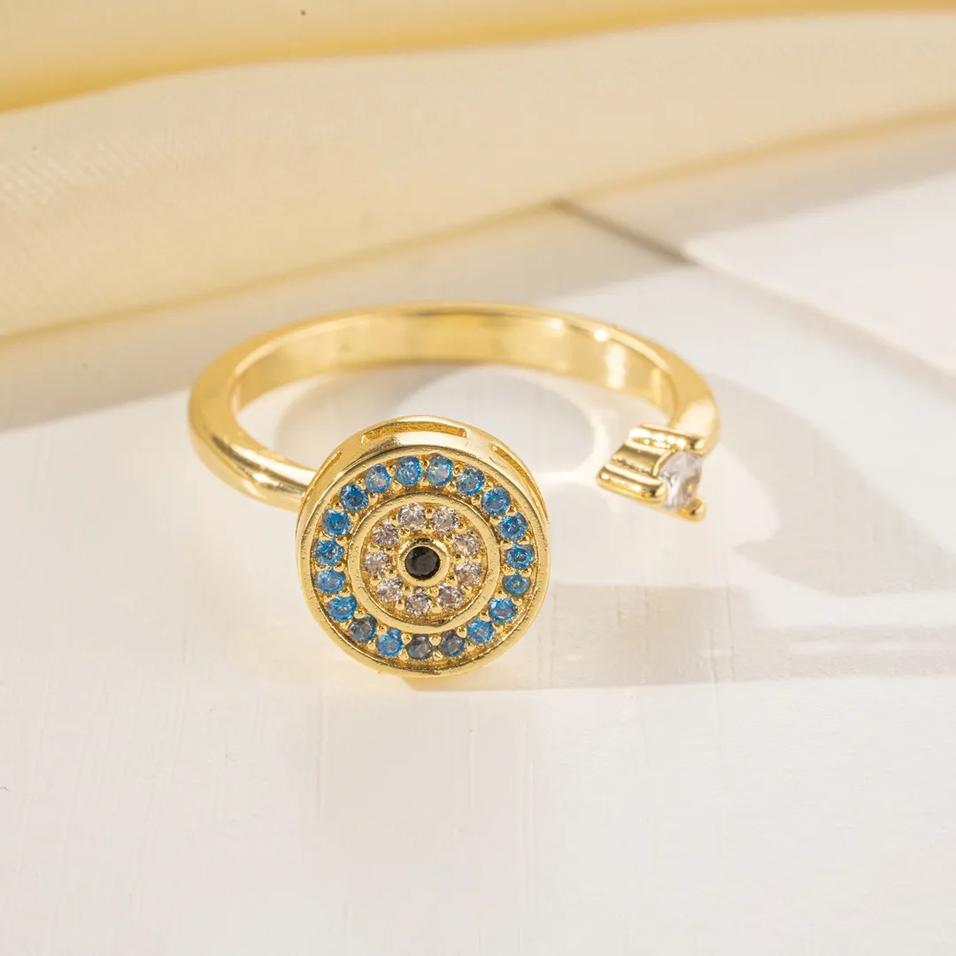 Valentine's Day Give the Gift of Protection —  Magic Rotating Evil Eye Ring | Guardian Protection Jewelry