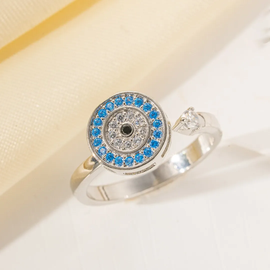 Valentine's Day Give the Gift of Protection —  Magic Rotating Evil Eye Ring | Guardian Protection Jewelry
