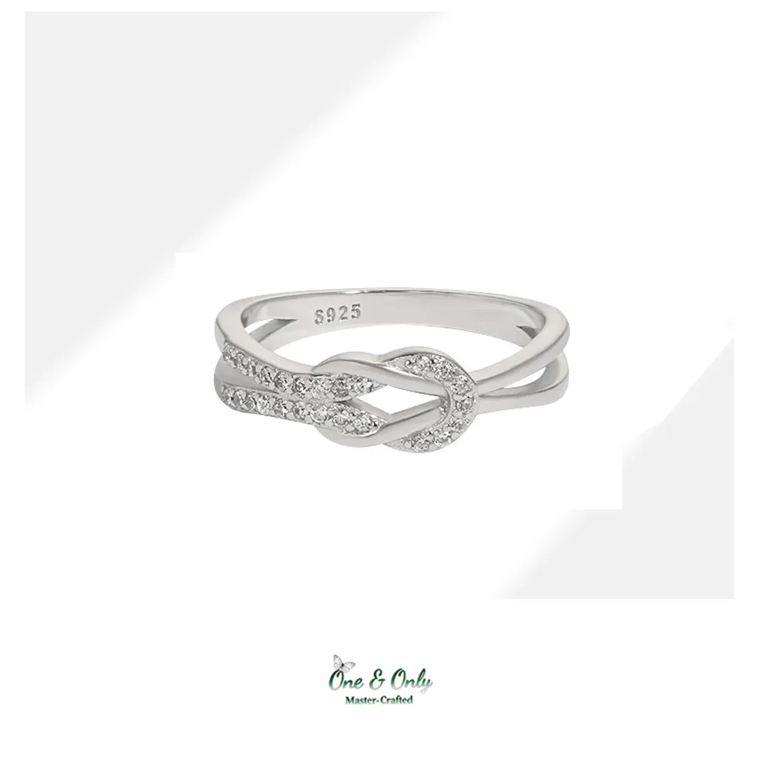 Mom and Daughter Matching Rings | Family Connection Sterling Silver Jewelry set