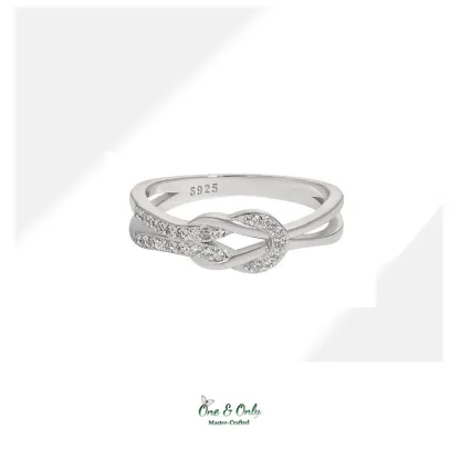 Mom and Daughter Matching Rings | Family Connection Sterling Silver Jewelry set