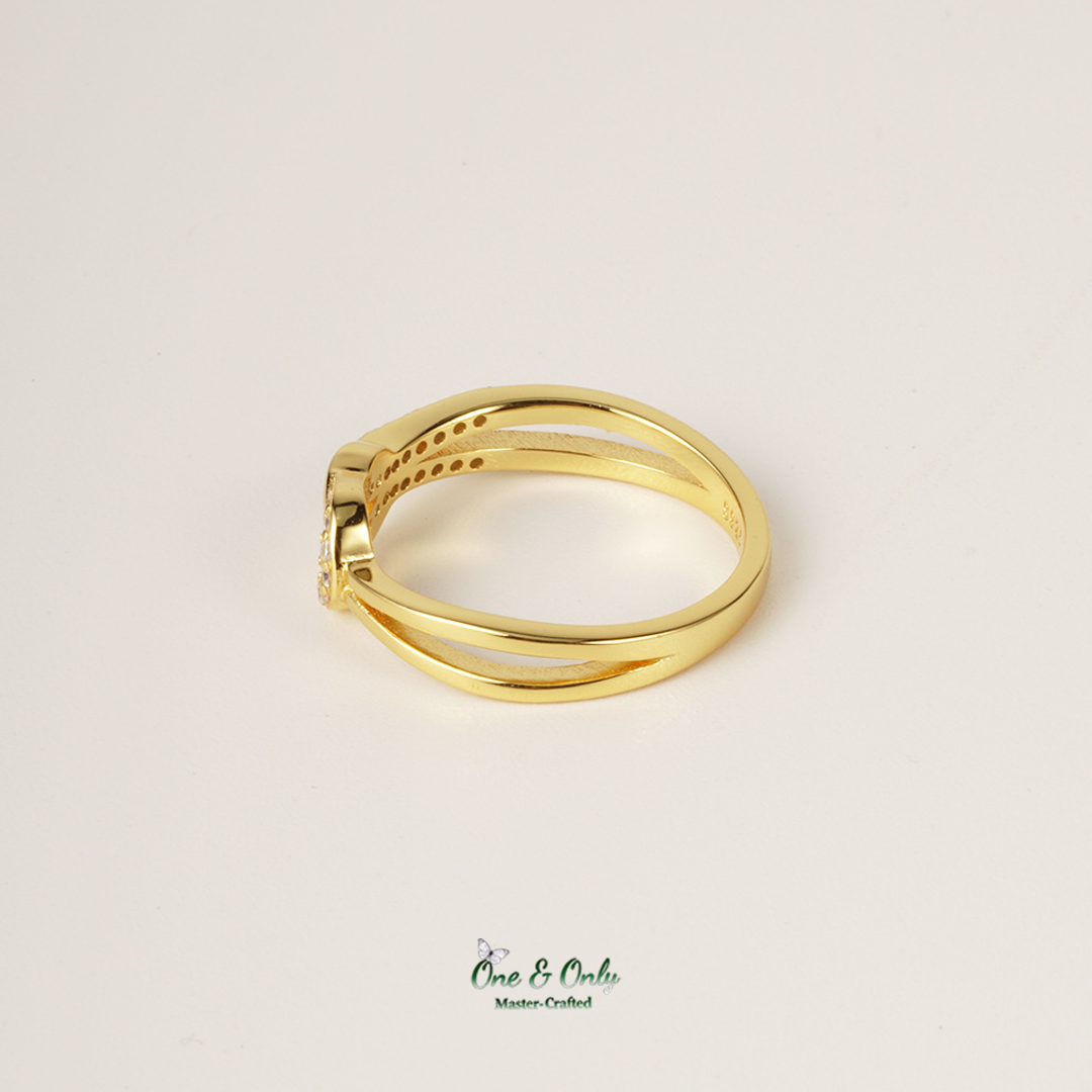 Matching Mother & Daughter Bond Special Sliver Knot Rings | Through every high and low,held as these matching knots