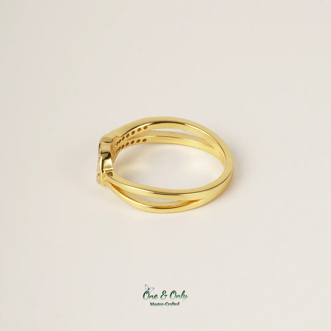 Matching Mother & Daughter Bond Special Sliver Knot Rings | Through every high and low,held as these matching knots