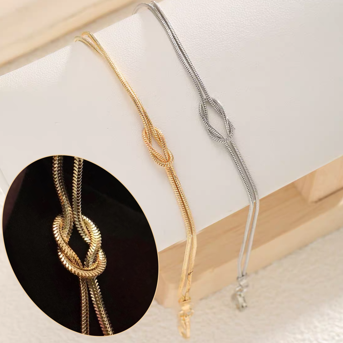 Claim your 2026: Your Journey  Renewed Knot Bracelet |  Tie Your Intention. Wear Your Resolve. 