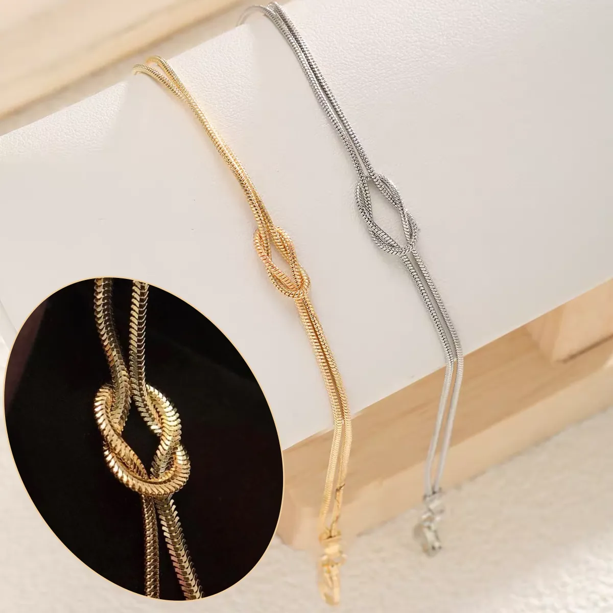 Claim your 2026: Your Journey  Renewed Knot Bracelet |  Tie Your Intention. Wear Your Resolve. 