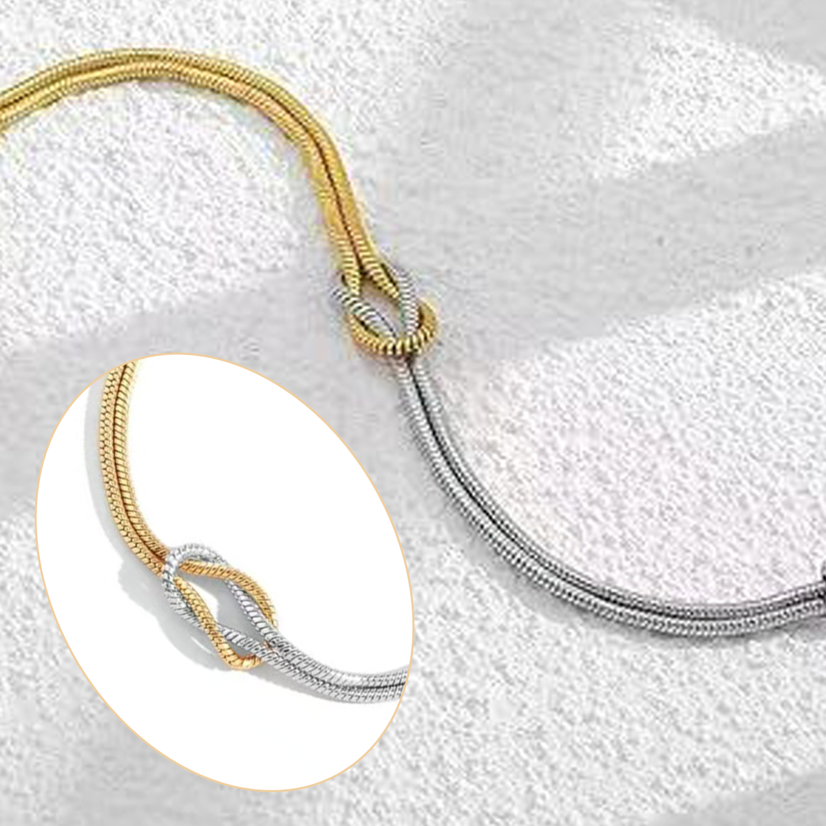 Mother & Daughter Bond Knot Bracelets | Christmas gift jewelry​ | New Year's gift | Forever Linked❤️Forever Loved