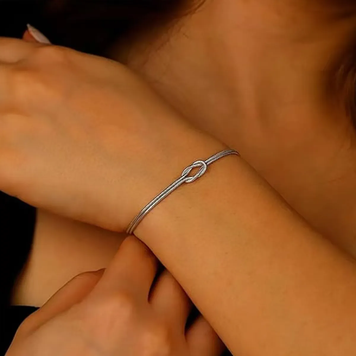 Mother & Daughter Bond Knot Bracelets | Christmas gift jewelry​ | New Year's gift | Forever Linked❤️Forever Loved