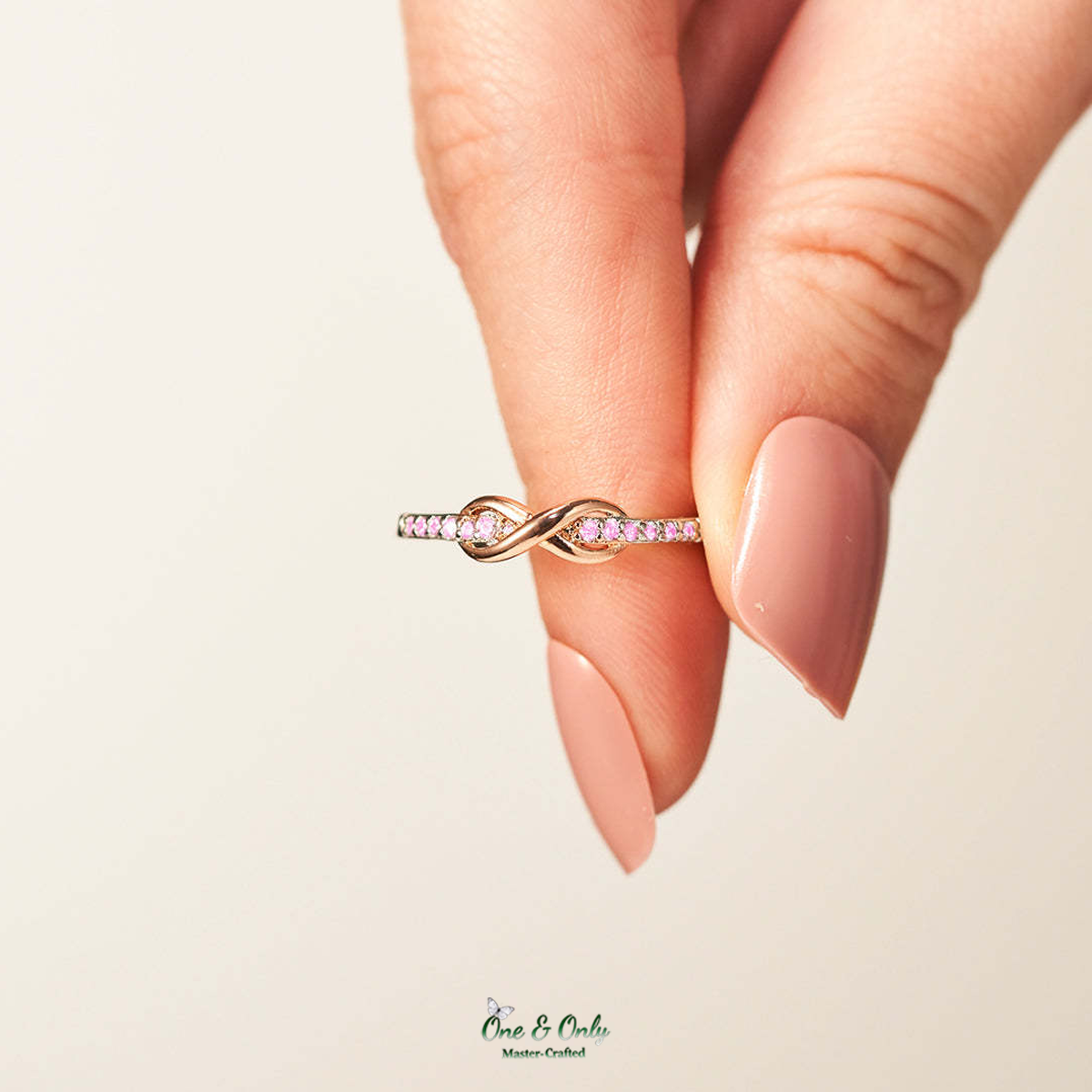Matching Mother & Daughter Infinity Rings | Celebrate the unbreakable bond