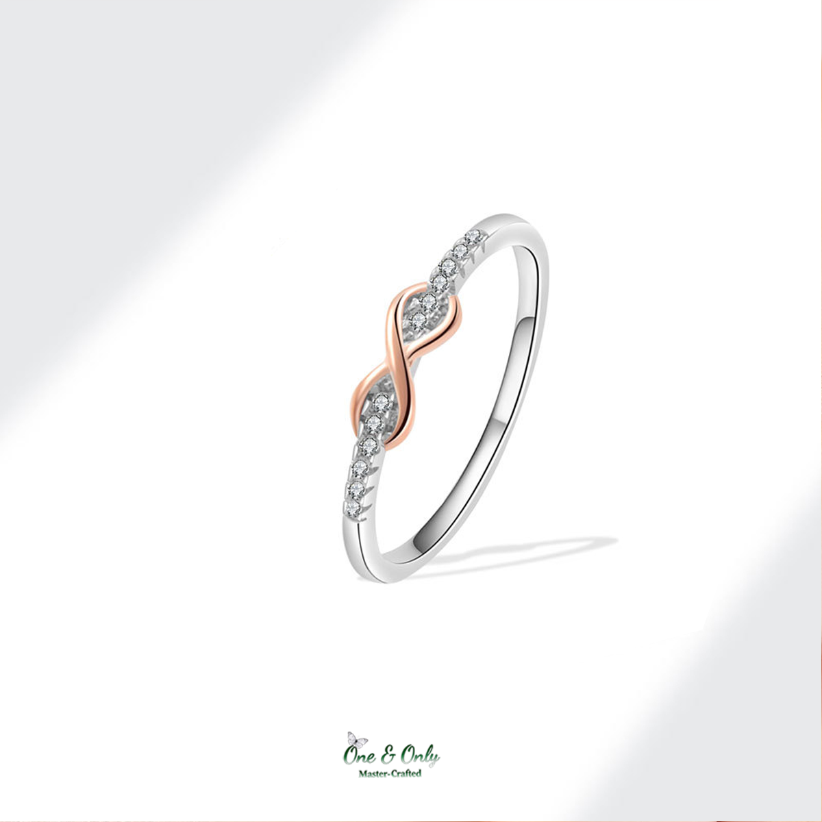 Matching Mother & Daughter Infinity Rings | Celebrate the unbreakable bond