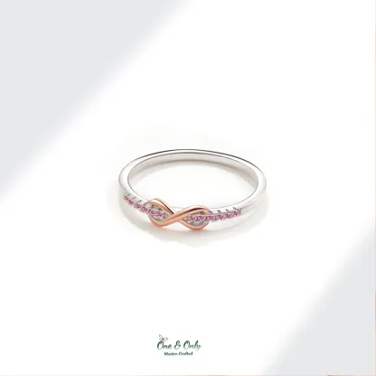 Matching Mother & Daughter Infinity Rings | Celebrate the unbreakable bond