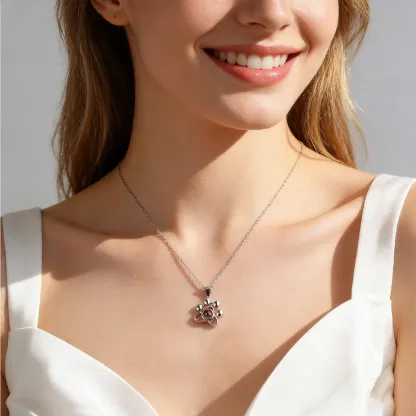 My Heart’s Projection Necklace 🐶| Custom Projection Necklace for Pet Families💝 | The  Perfect Gift🎁