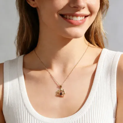 My Heart’s Projection Necklace 🐶| Custom Projection Necklace for Pet Families💝 | The  Perfect Gift🎁