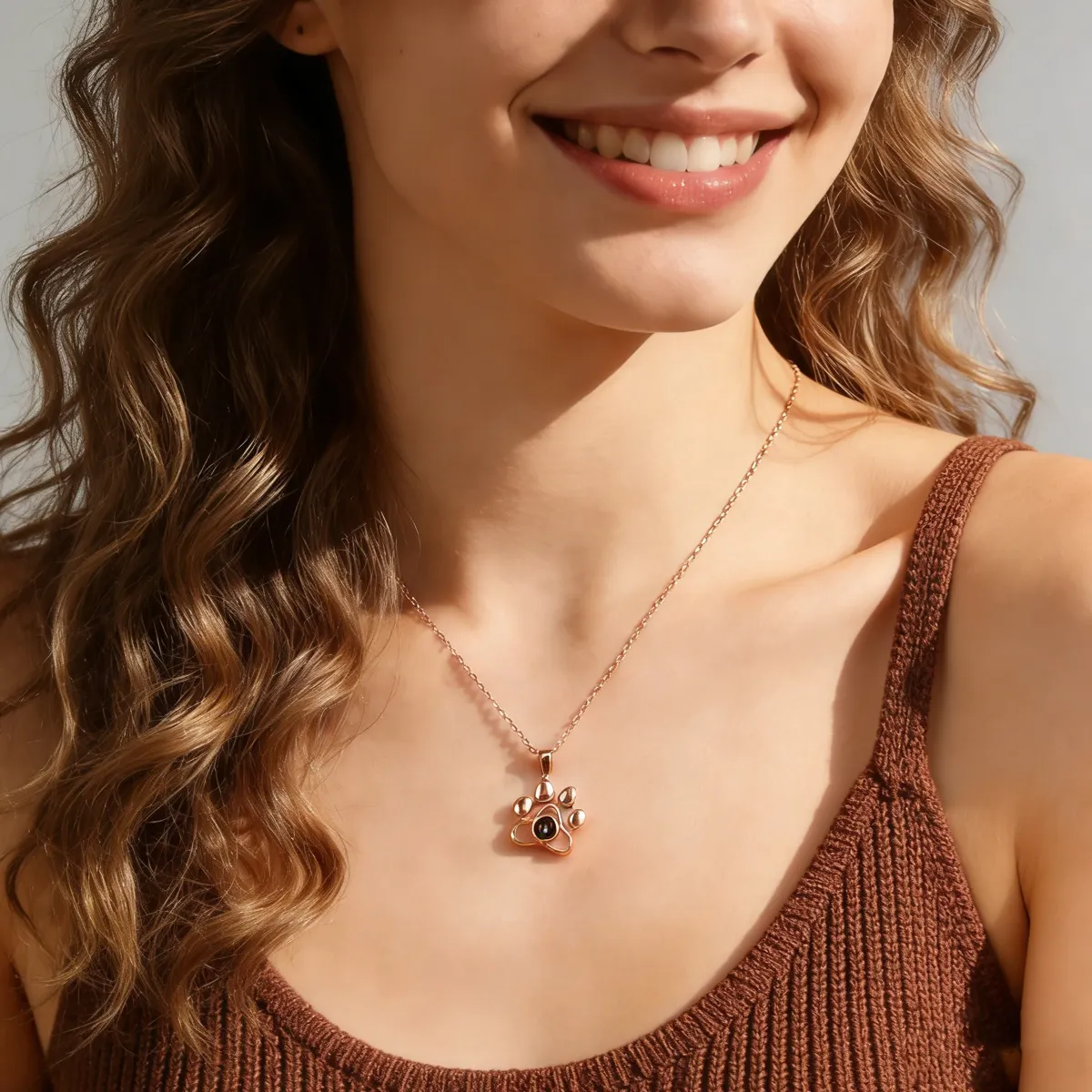 My Heart’s Projection Necklace 🐶| Custom Projection Necklace for Pet Families💝 | The  Perfect Gift🎁