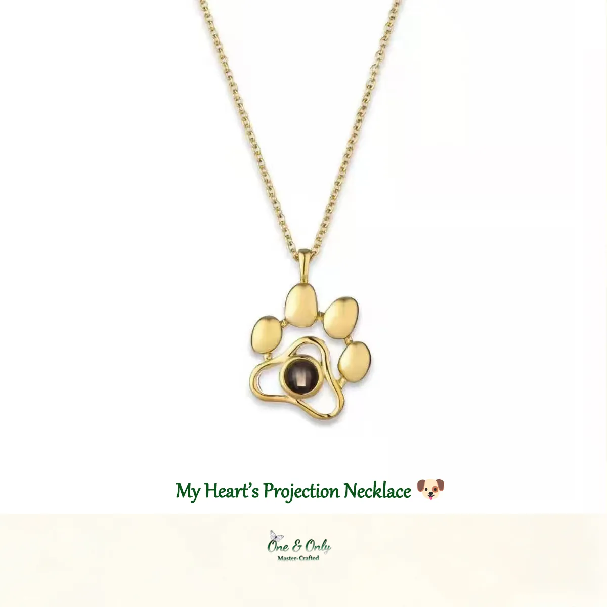 My Heart’s Projection Necklace 🐶| Custom Projection Necklace for Pet Families💝 | The Perfect Gift🎁