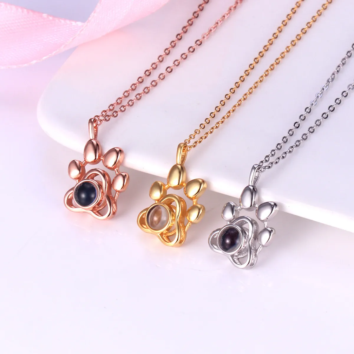 My Heart’s Projection Necklace 🐶| Custom Projection Necklace for Pet Families💝 | The  Perfect Gift🎁