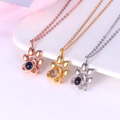 My Heart’s Projection Necklace 🐶| Custom Projection Necklace for Pet Families💝 | The  Perfect Gift🎁