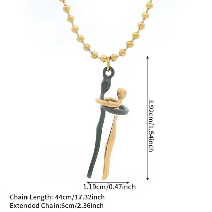 My Love Forever With You Soul Keeper Necklace | I am with you Always | The Unseen Bond Necklace