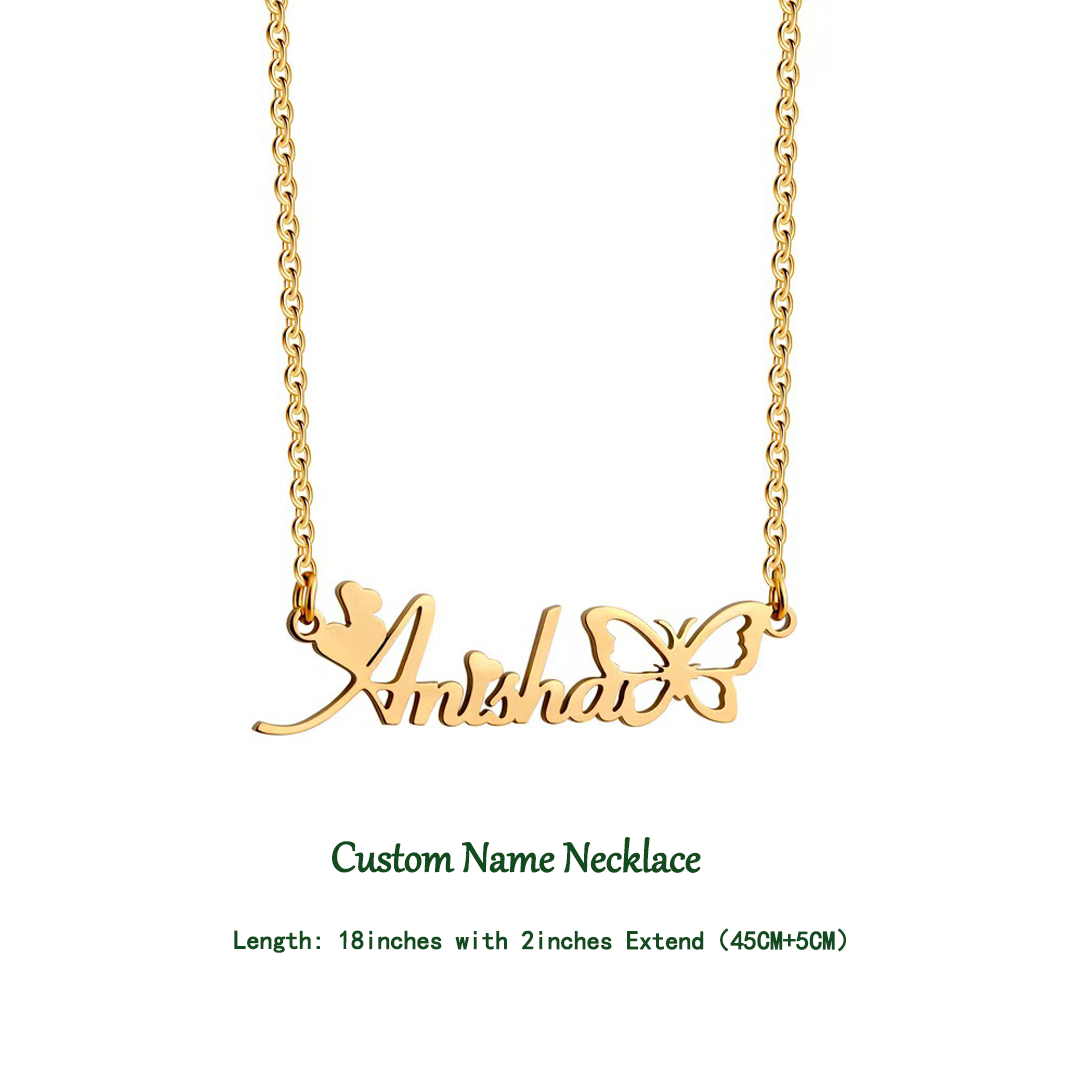 Custom Name Necklace — The Perfect Gift for Her is Just a Name Away 💖