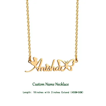 Custom Name Necklace — The Perfect Gift for Her is Just a Name Away 💖