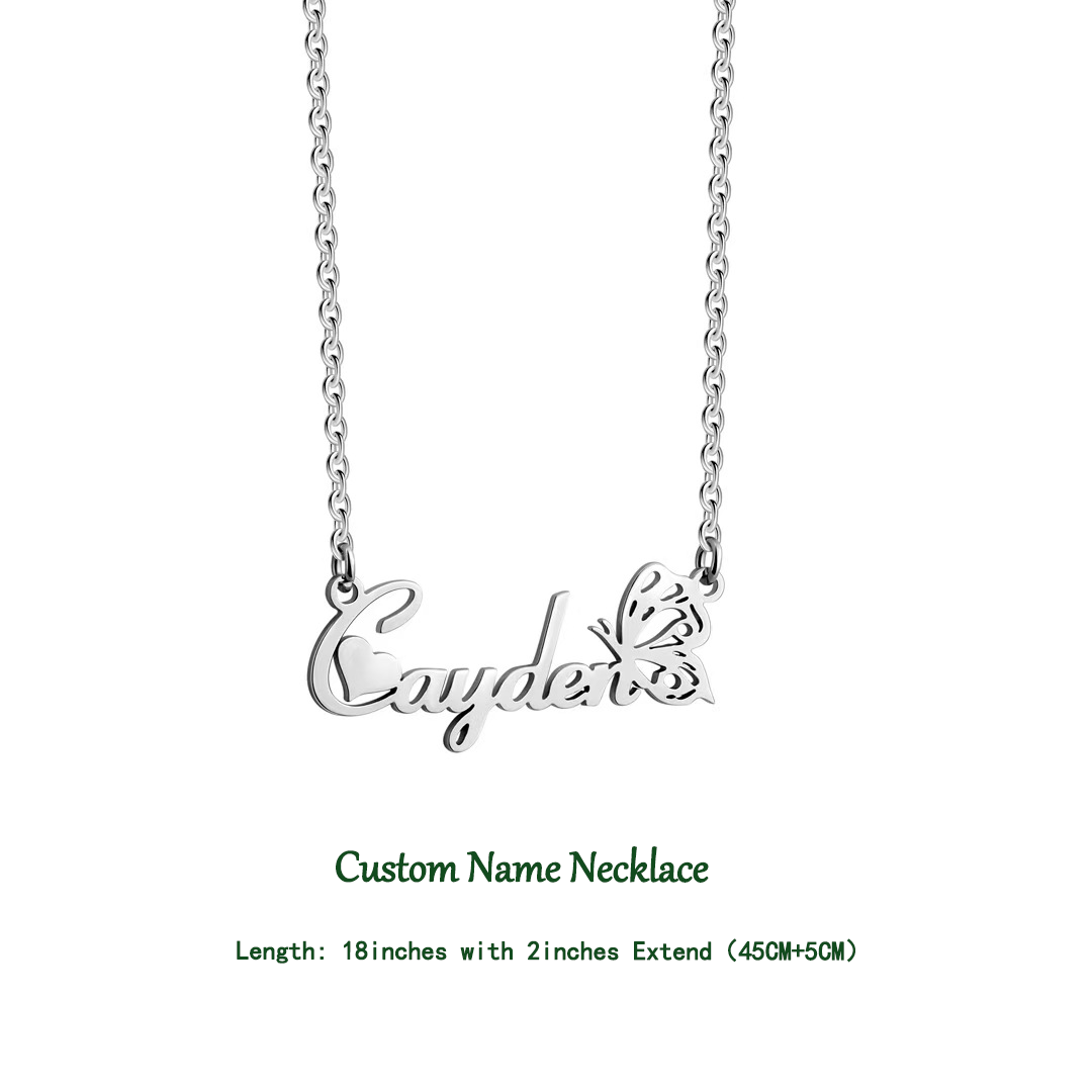 Custom Name Necklace — The Perfect Gift for Her is Just a Name Away 💖