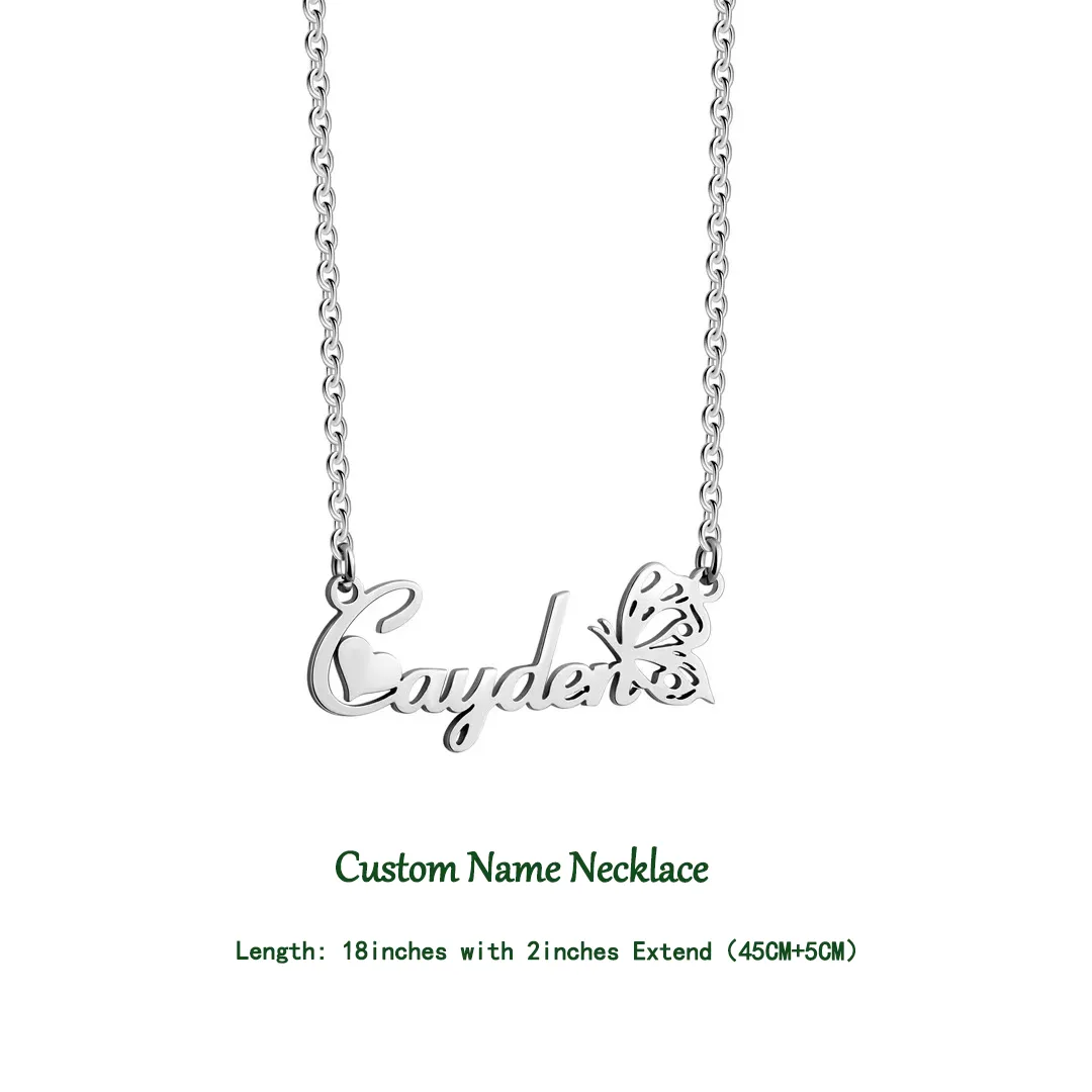 Custom Name Necklace — The Perfect Gift for Her is Just a Name Away 💖