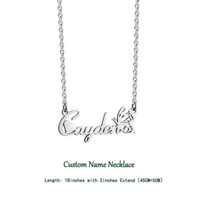 Custom Name Necklace — The Perfect Gift for Her is Just a Name Away 💖
