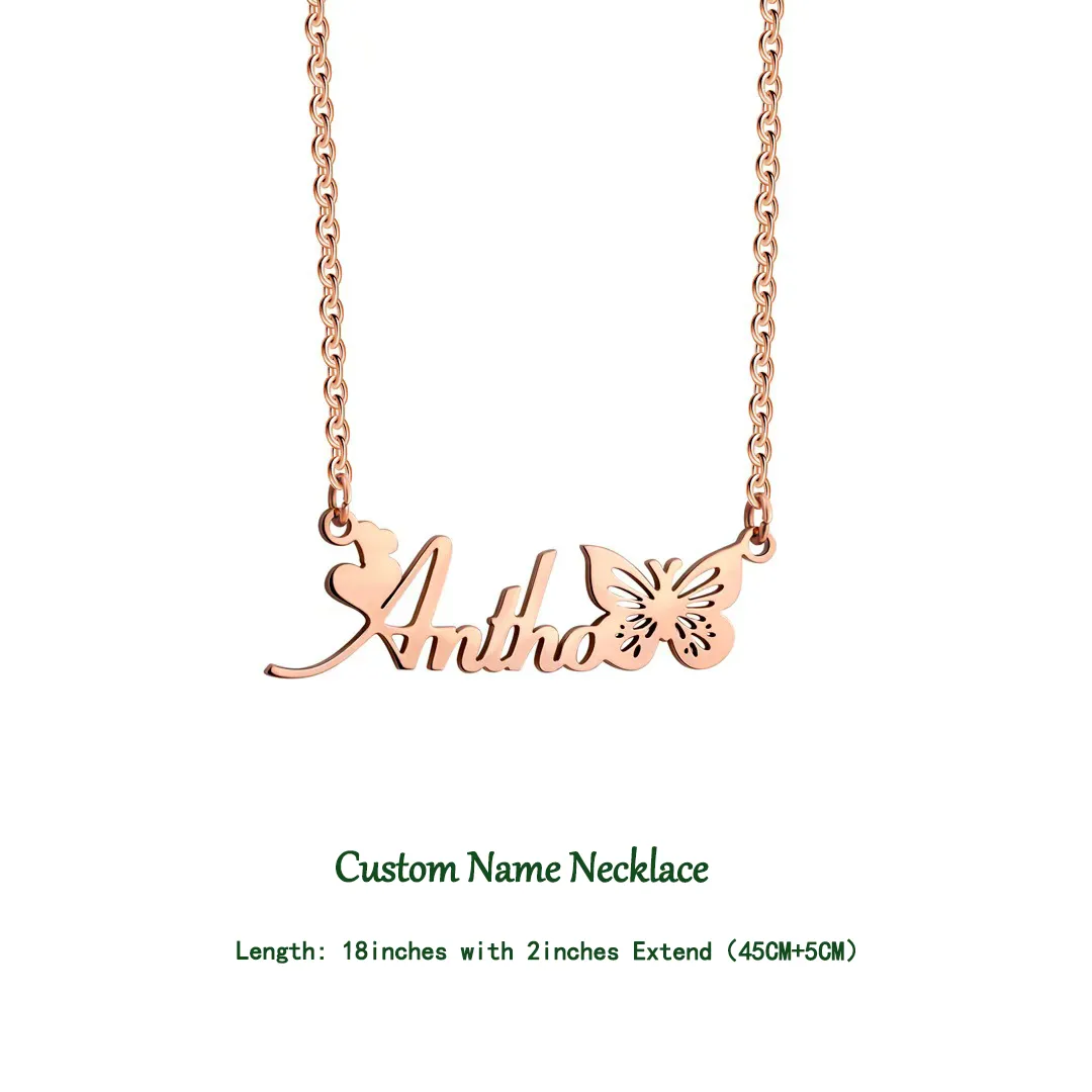 Custom Name Necklace — The Perfect Gift for Her is Just a Name Away 💖