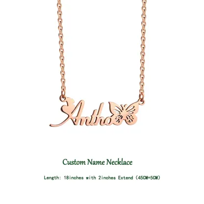 Custom Name Necklace — The Perfect Gift for Her is Just a Name Away 💖