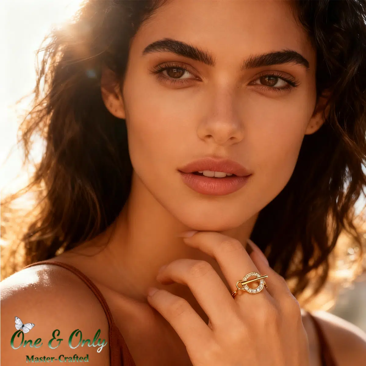 Sterling S925 Silve + 5A Zircon | Ouroboros Cycle Ring​ ​ | Nickel-Free Plating