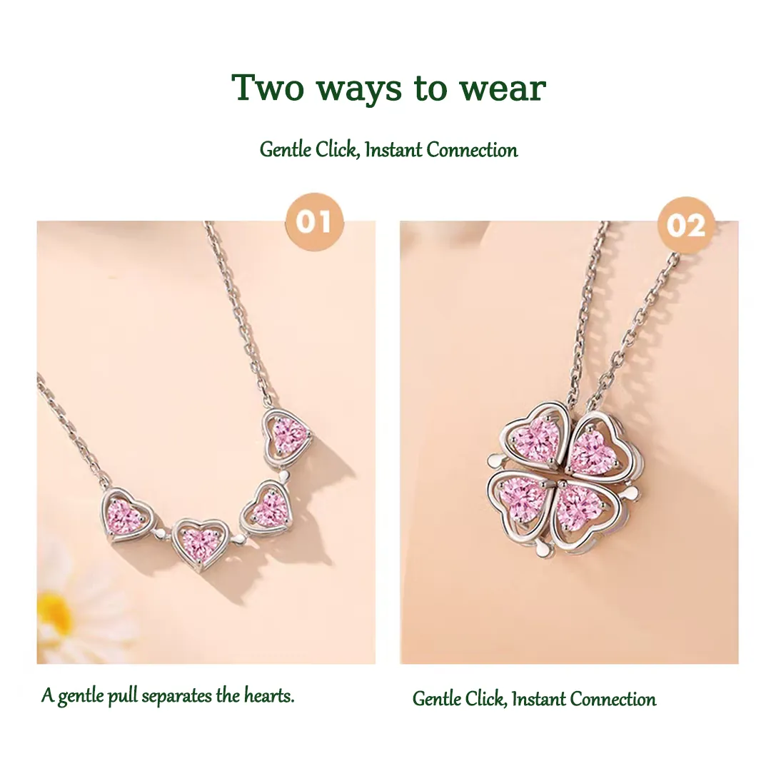 Pink Ribbon "I Am Enough" Heart Necklace: A Symbol of Strength & Self-Love