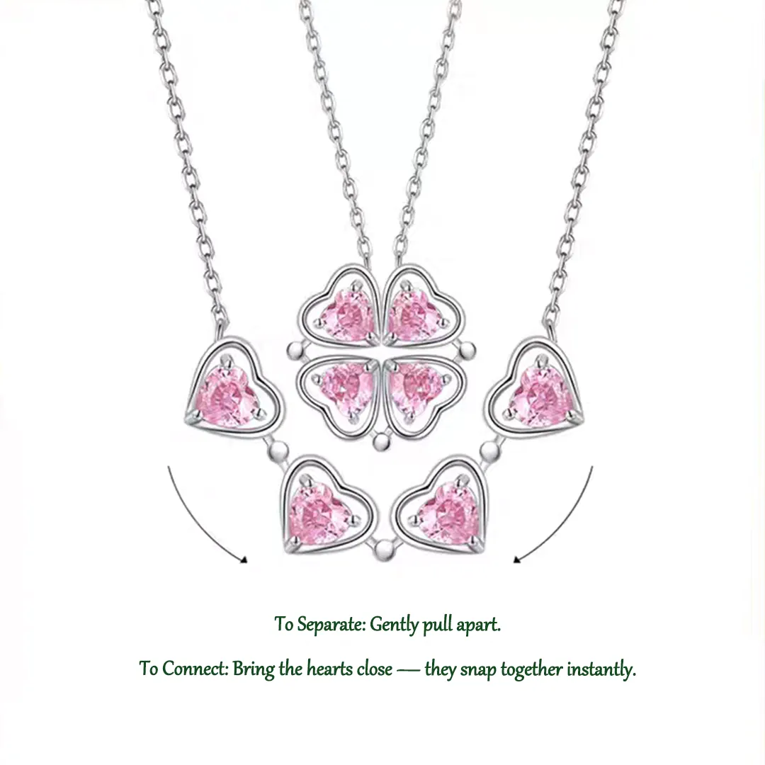 Pink Ribbon "I Am Enough" Heart Necklace: A Symbol of Strength & Self-Love