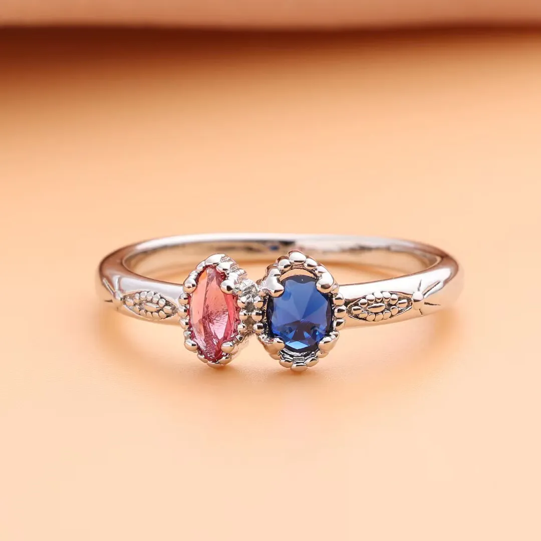 Personalized Multiple Stones Grandma & Mom Family Ring