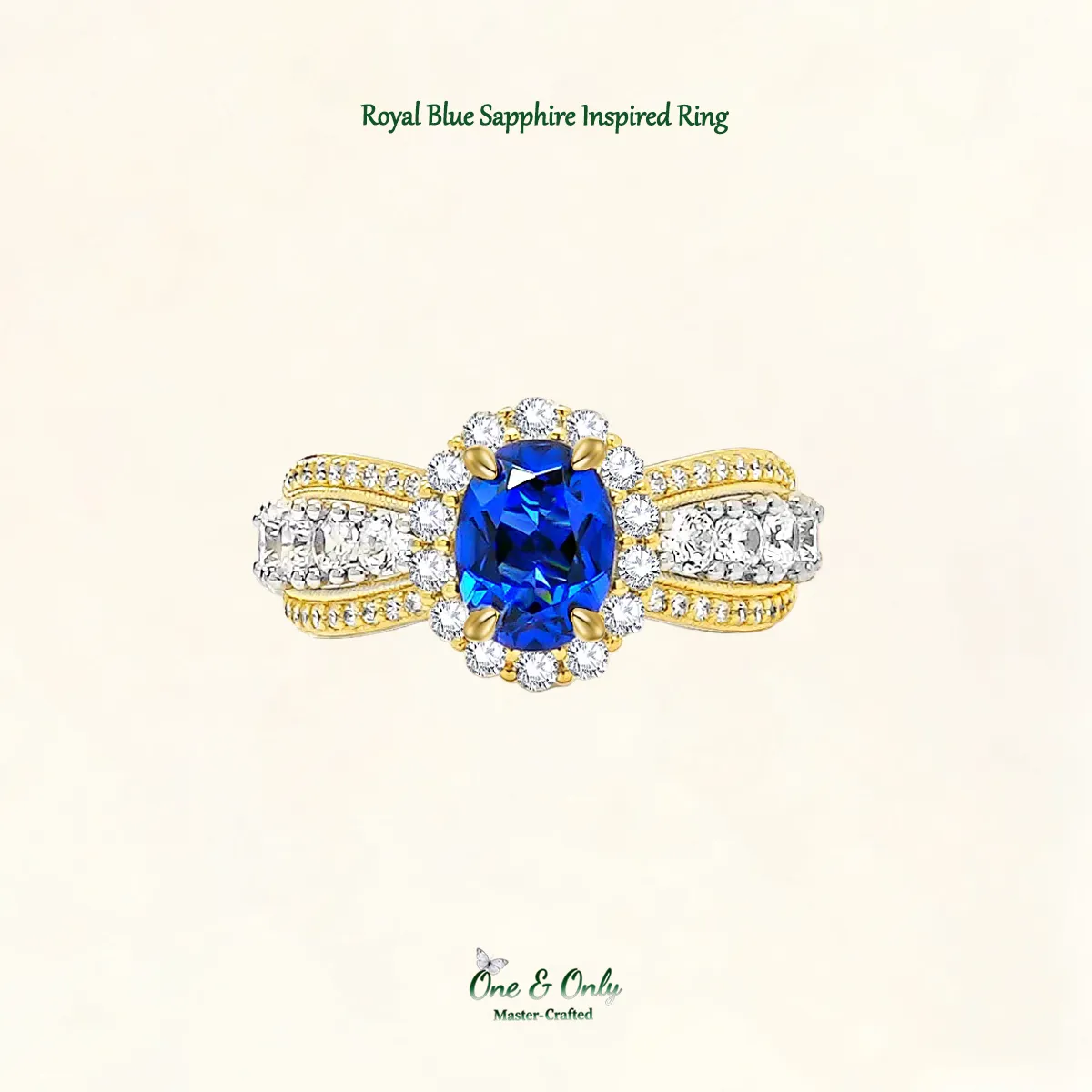 3ct Cubic Zirconia 8A Grade + Sterling S925 Silver | Wealth Attraction Yellow Simulated Diamond Ring | ​Attract Abundance, Wear Your Success | Manifestation Jewelry​