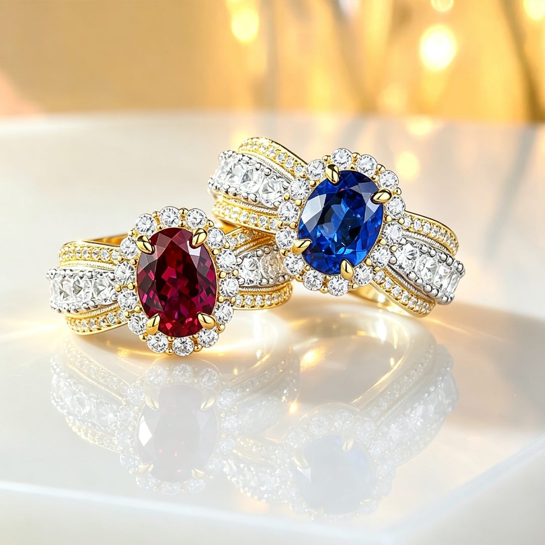 1.5ct Cubic Zirconia 8A Grade  + Sterling S925 Silver | Royal Blue Sapphire Inspired Ring | Symbol of Loyalty & Timeless Luxury | Christmas gift jewelry