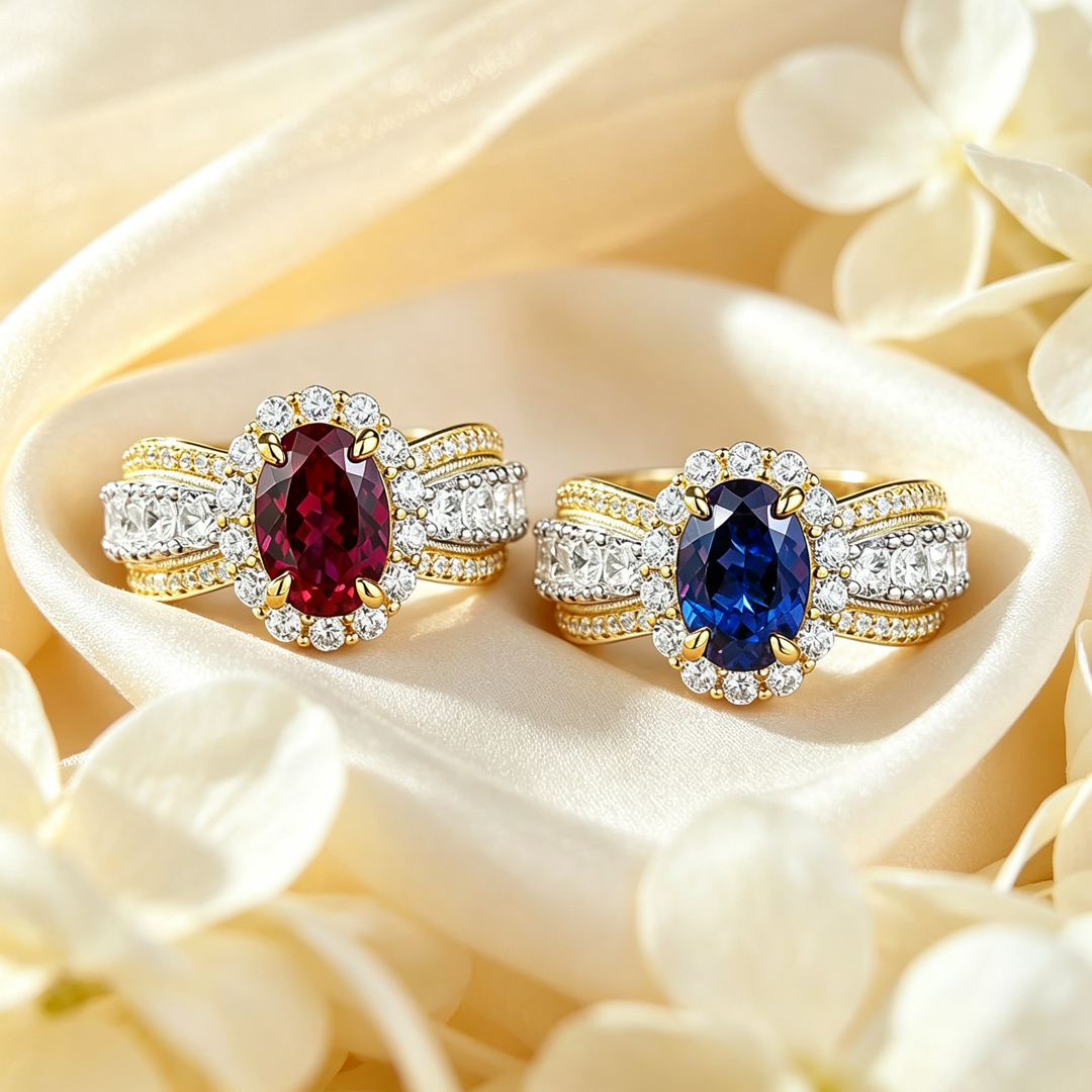 1.5ct Cubic Zirconia 8A Grade  + Sterling S925 Silver | Royal Blue Sapphire Inspired Ring | Symbol of Loyalty & Timeless Luxury | Christmas gift jewelry