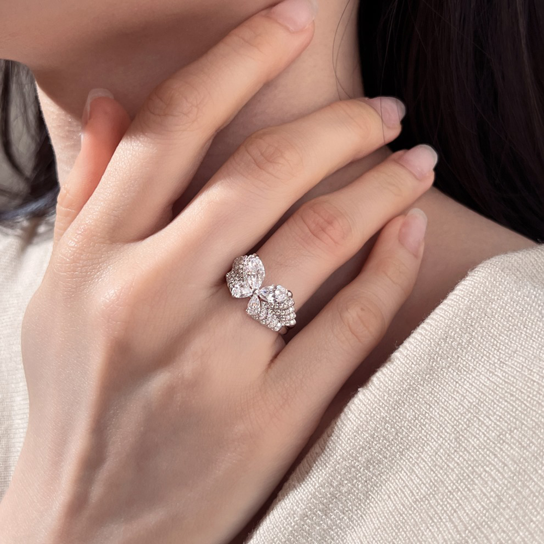 To my girl who’s just started shining Sparkling — Sparkling Dazzling Butterfly Ring