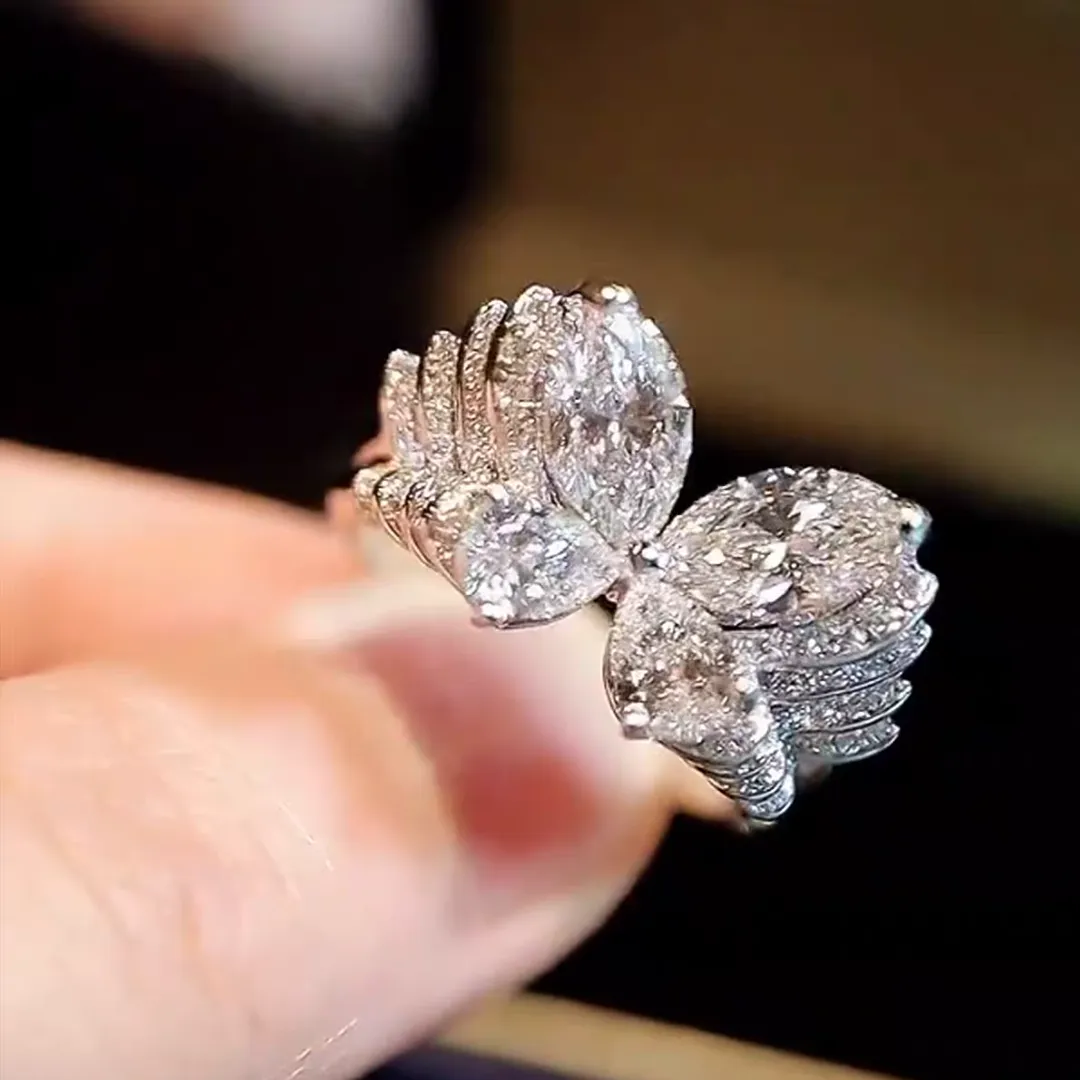 To my girl who’s just started shining Sparkling — Sparkling Dazzling Butterfly Ring