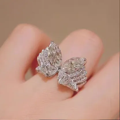 To my girl who’s just started shining Sparkling — Sparkling Dazzling Butterfly Ring