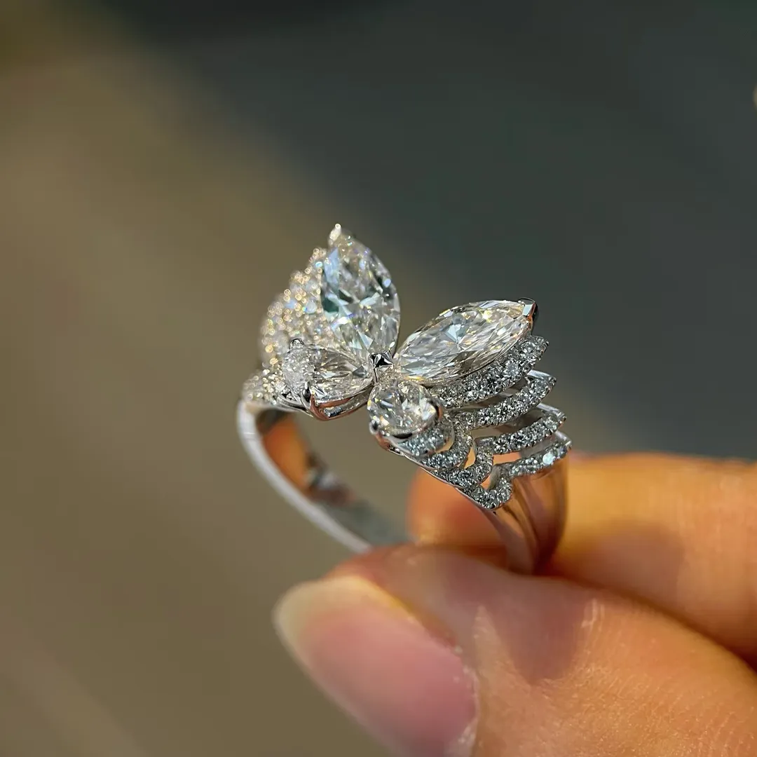 To my girl who’s just started shining Sparkling — Sparkling Dazzling Butterfly Ring